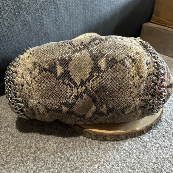 Michael Kors Snakeskin Patterned Hobo Shoulder Bag Purse AS IS - Picture 7 of 16